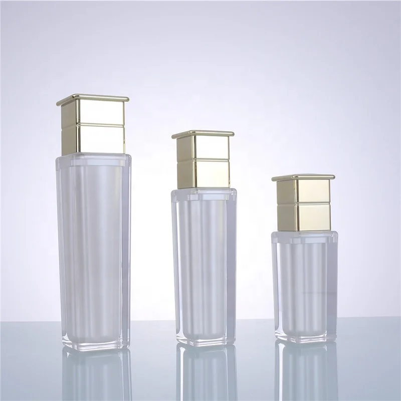 Popular Beauty Packaging Plastic Jars Cosmetic Empty Lotion Bottles