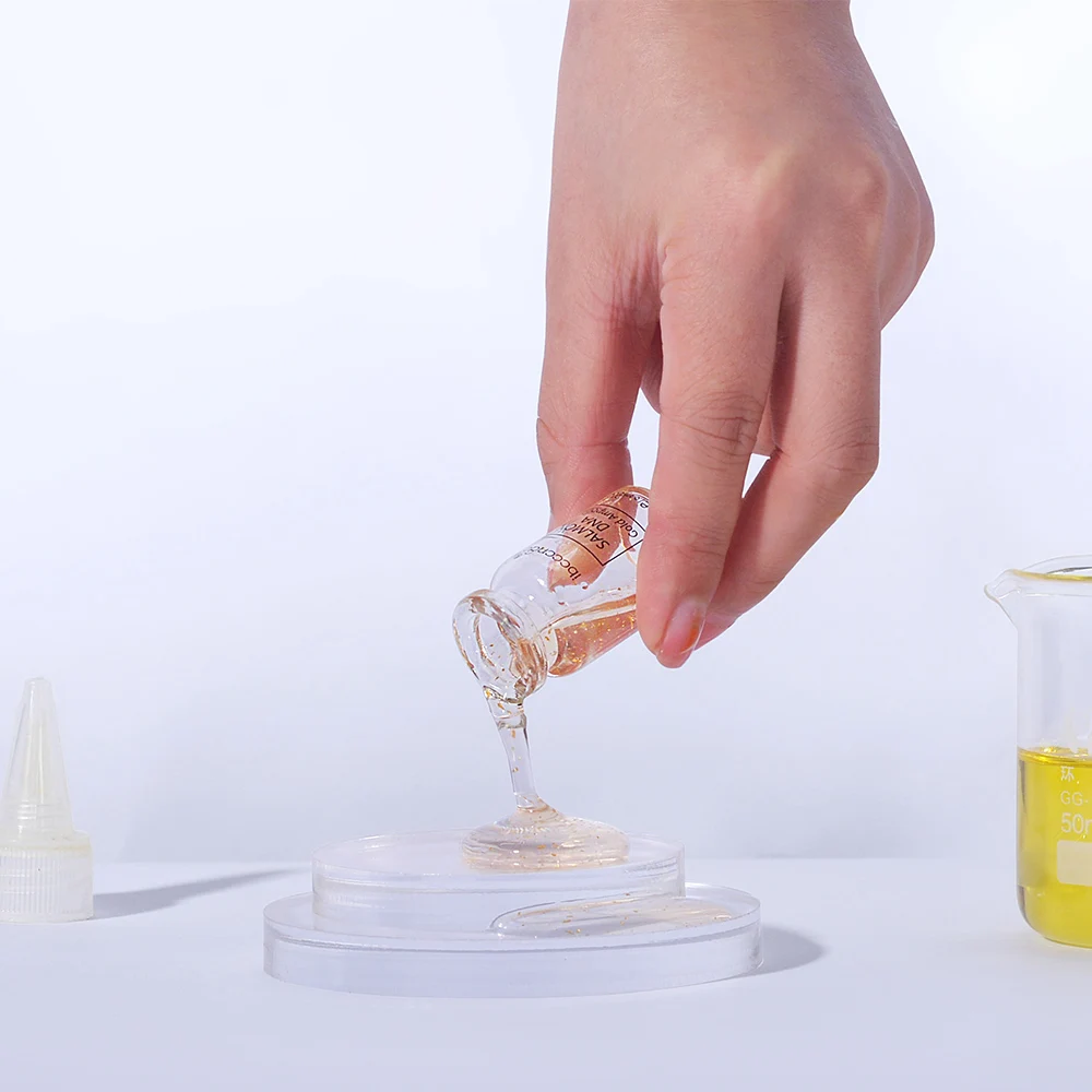 Wholesale Meso Serum Skin Whitening Stem Cell Culture Ampoule BB facial Foundation glow cream with Roller