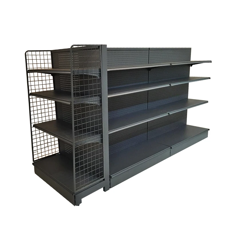 Customized Good Price Metal Shelf Supermarket Shelves Grocery Store Display Rack Supermarket Rack Pharmacy Shelf