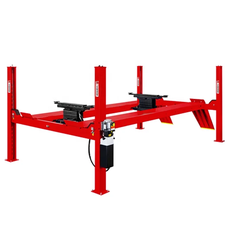 High quality 3000-4000 Kg capacity wheel alignment four post car parking lift