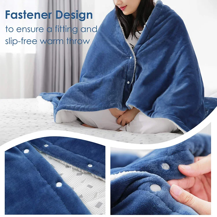 Heizdecke Elektrische Deken Electric Heated Blanket Machine Comfortable Washable Custom Electric Blanket Heated  Blanket