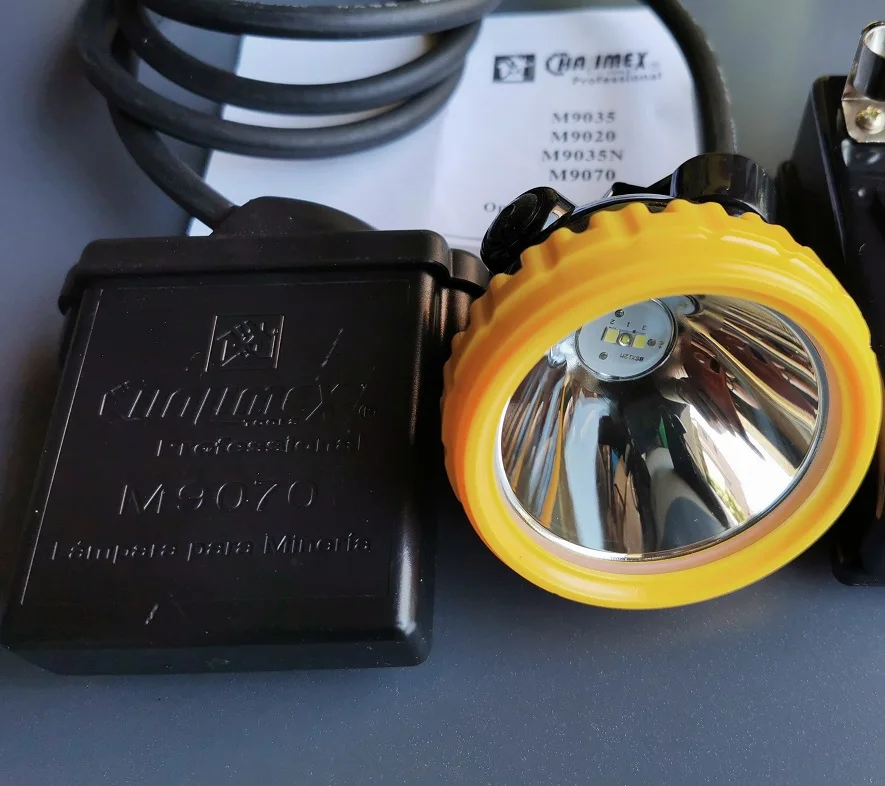 Chalimex M9070 супер яркий 25000lx 8,8ah L-ионный аккумулятор, светодиодная лампа для mineria, светодиодная лампа для шахтерской крышки