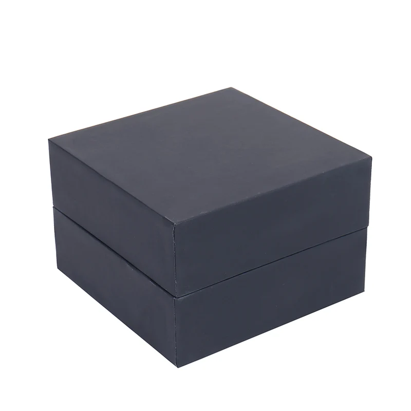 Luxury Custom High Quality Packaging Watch Boxes Wholesale PU Leather Black Watch Storage Box