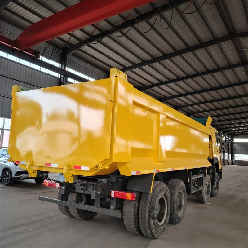6x4 8x4  howo used dump trucks 12wheelers tipper truck
