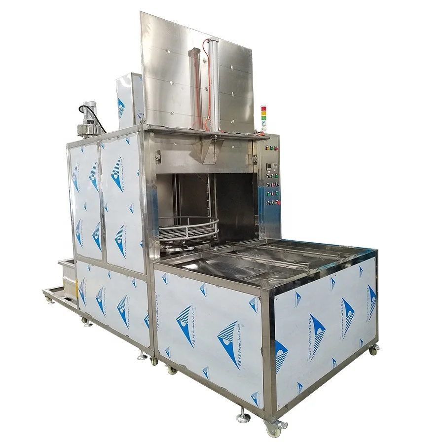 hydraulic parts oil blocks degreasing oil removal high pressure water pump rotary spray washer industrial Washing Machine