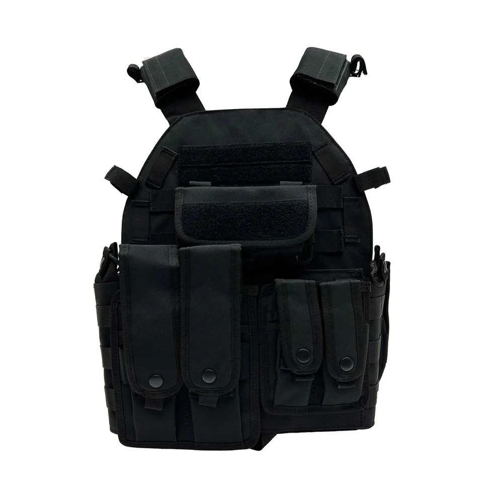 Outdoor Molle Chaleco Tactico Personal Protective oxford Plate Carrier Tactical Vest for Adult