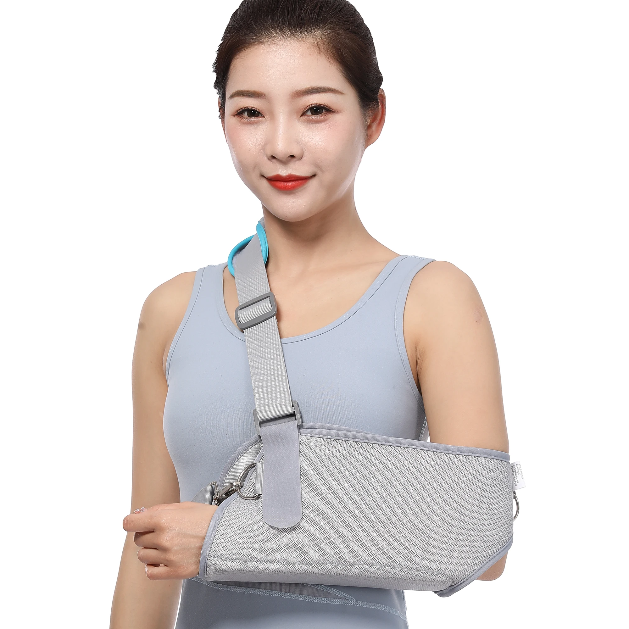 Medical Support Strap for Collar Bone Rotator Cuff Shoulder Injury Adjustable Breathable and Lightweight Immobilizer Arm Sling