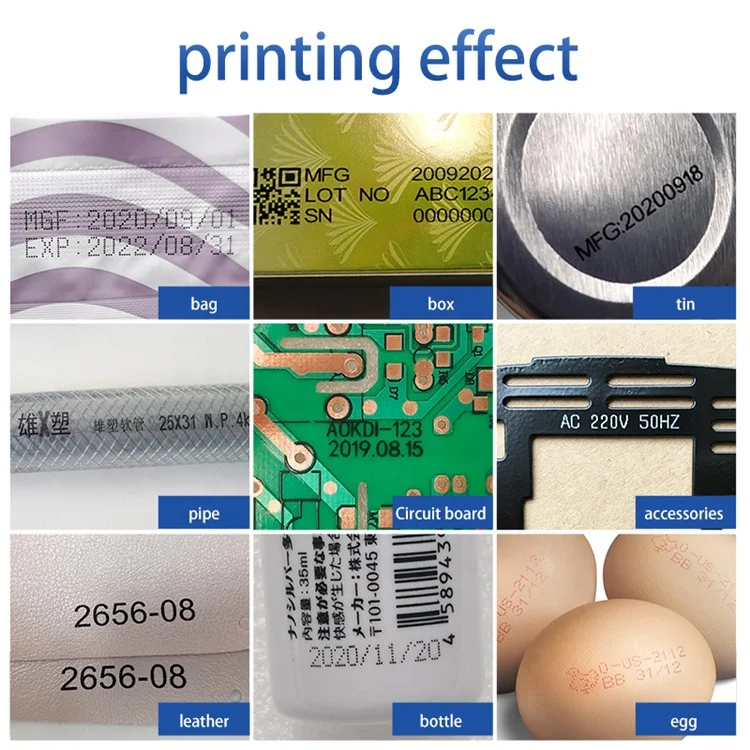 AOKDI HM188  exp date pattern digital expired date stamp handheld inkjet printer packaging handy printing machine