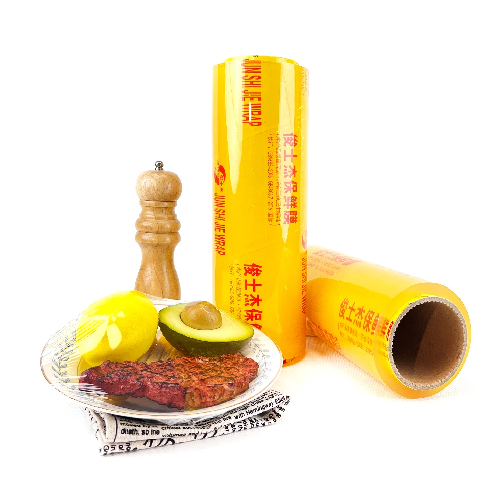 Food Grade Super PVC Food Wrap Film Fresh Keeping Anti-fog Wrap PVC Cling Film