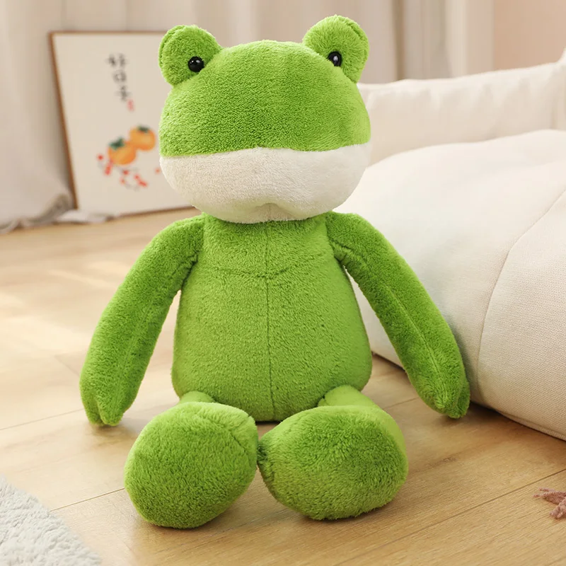 China Yangzhou Toy Manufacturer Soft Stuffed Toys Lovely Frog Soft Plush Toys For Gifts