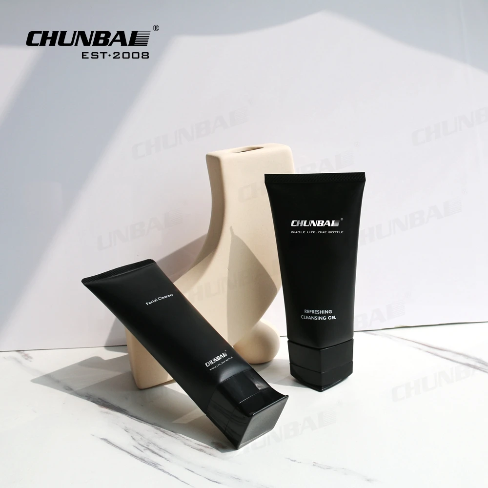 body lotion soft cosmetic packaging squeeze tube tube plastic container soft cosmetic packaging