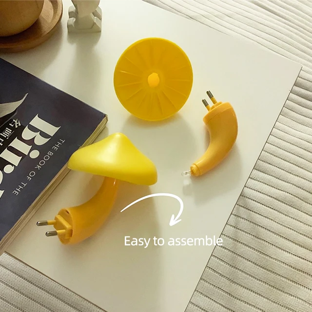 Factory Directly Night Lamp Cute Cordless EU US Plug Mushroom Sensor Bedside Night Light