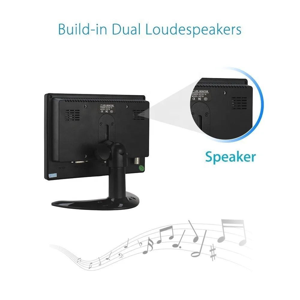 ZHIXIANDA 7 inch industrial LCD display HD display