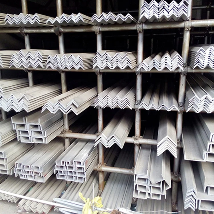 
Hot Rolled A36 SS400 Carbon Iron Angle Steel Bar 