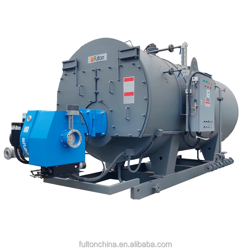 Хит продаж двухтопливный паровой котел Fulton FBS-400 6T с горизонтальной пожарной трубкой способный соответствовать всем стандартам выбросов