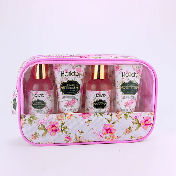 
Magnolia Blossom Christmas Shower Gel Spa Bath Gift Set 