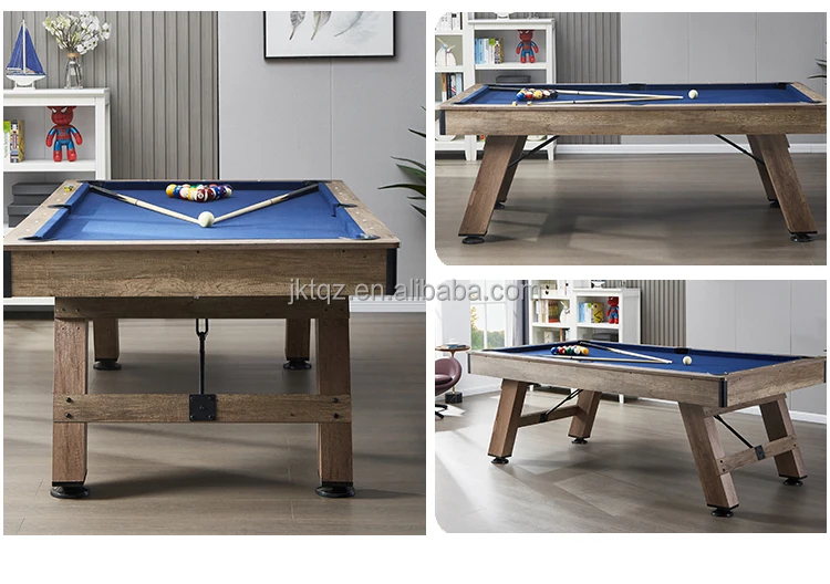 Custom Options French Nine Ball Game Snooker Pool Billiard Table For Sale
