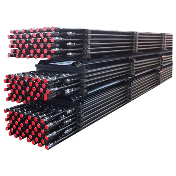 All Kinds Of Sucker Rods High Strength Sucker Rods Steel Pipe Oilfield Drilling Oil Pumping Equipment Oil Pipe Steel Sucker Rod