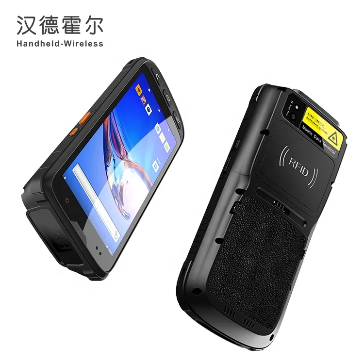 Прочный IP65 BX6200 Android 10 0 портативный терминал с 2D сканером и считывателем бирок