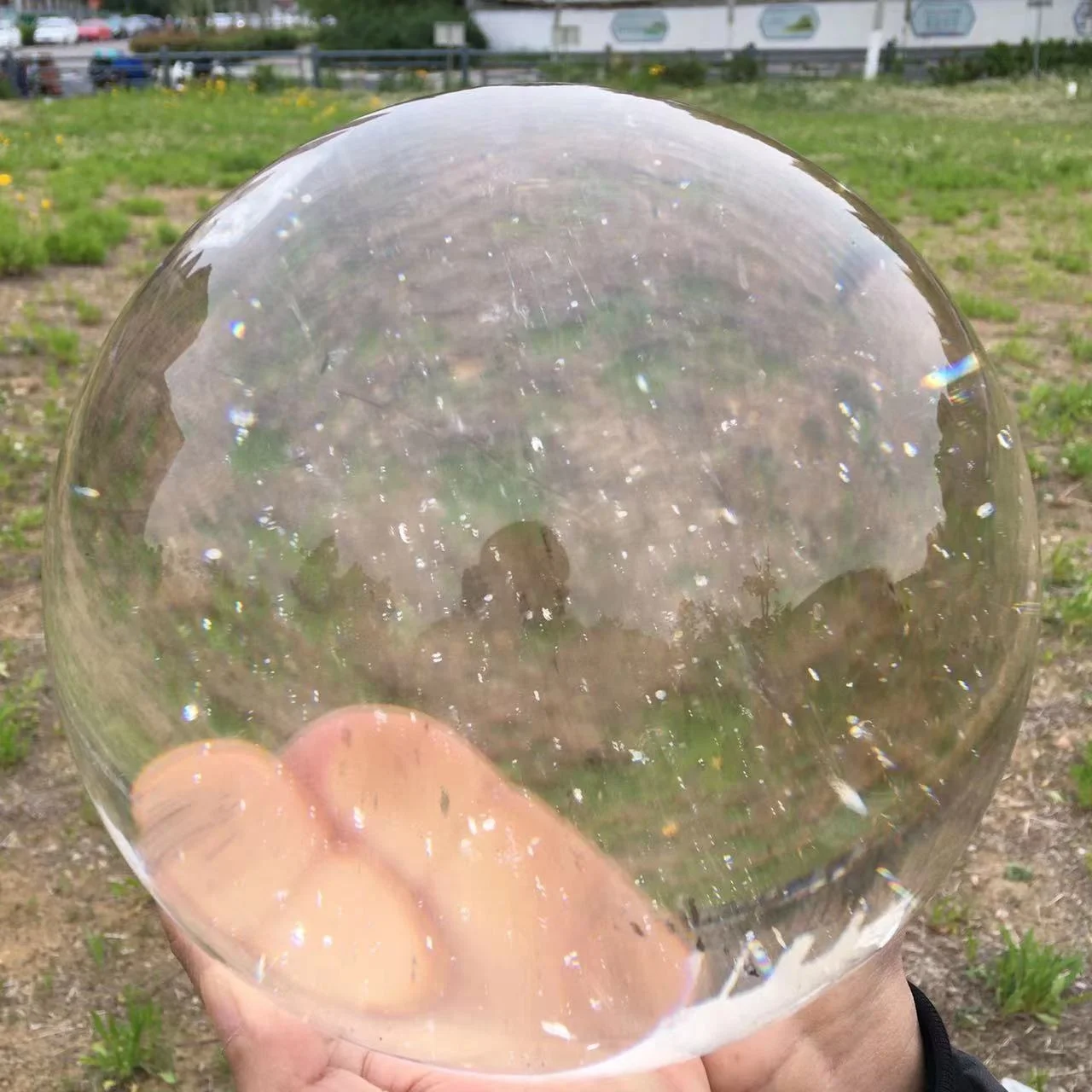 Wholesale high quality natural transparent quartz ball crystal gem ball wedding souvenirs for guests