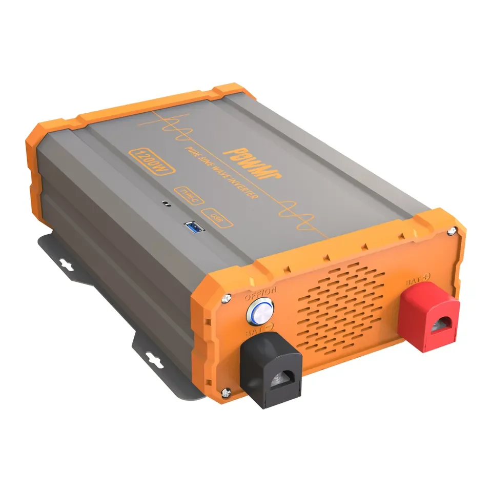 PowMr Low Frequency Inverter  2KW 12V 110V Pure Sine Wave Solar Hybrid Inverter for Solar Power System