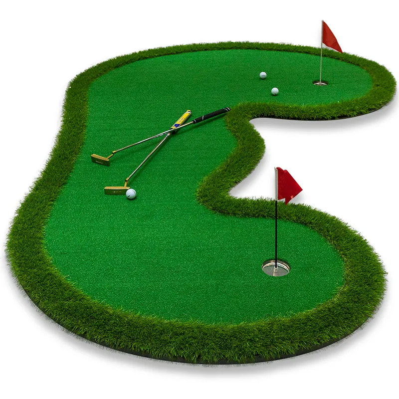 Mini Golf Driving Range training Course Golf Hitting Mat Manufacturer Custom Golf Course