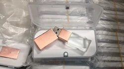 Custom Gift Box USB Stick 8GB 16GB 32GB 64GB High Speed 3.0 Crystal USB Flash Drive