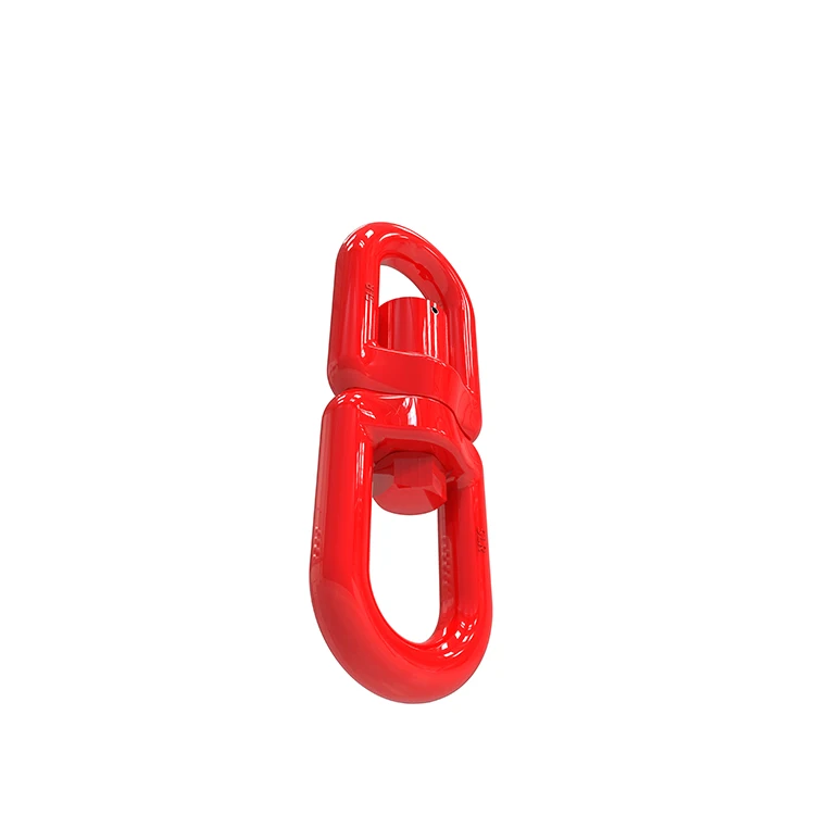 G80 swivel connecting link ring with bearing for lifting