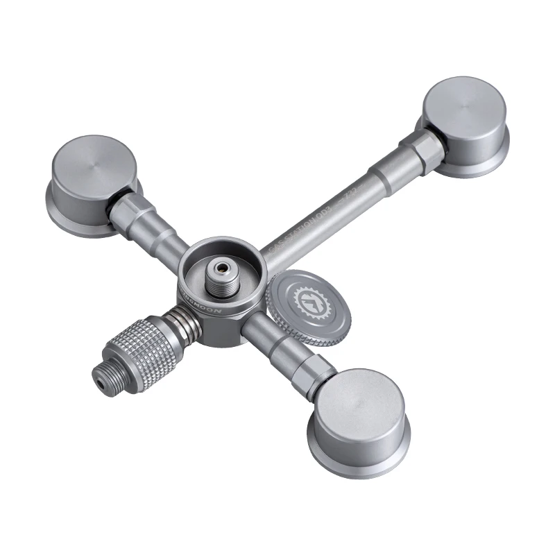 camping outdoor gas fuel bunker three supply two furnace head heater adapter outdoor stove gas endurance increase converter