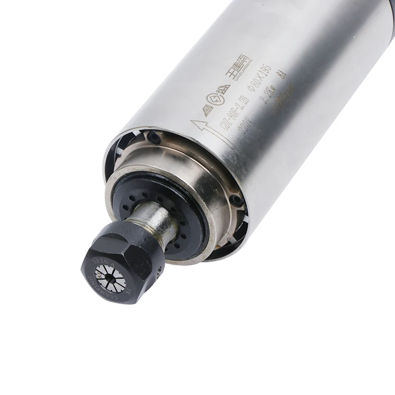 24000rpm Air Cooled Electric Router ER20 Cnc Lathe Wood Spindle kit Cnc Spindle for Wood Cutting Milling