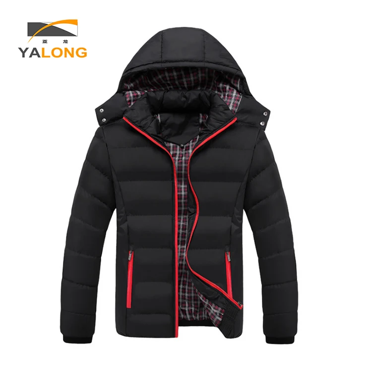 2020 Wholesale thick winter autumn sublimation casual men quilted coat blue bomber jacket