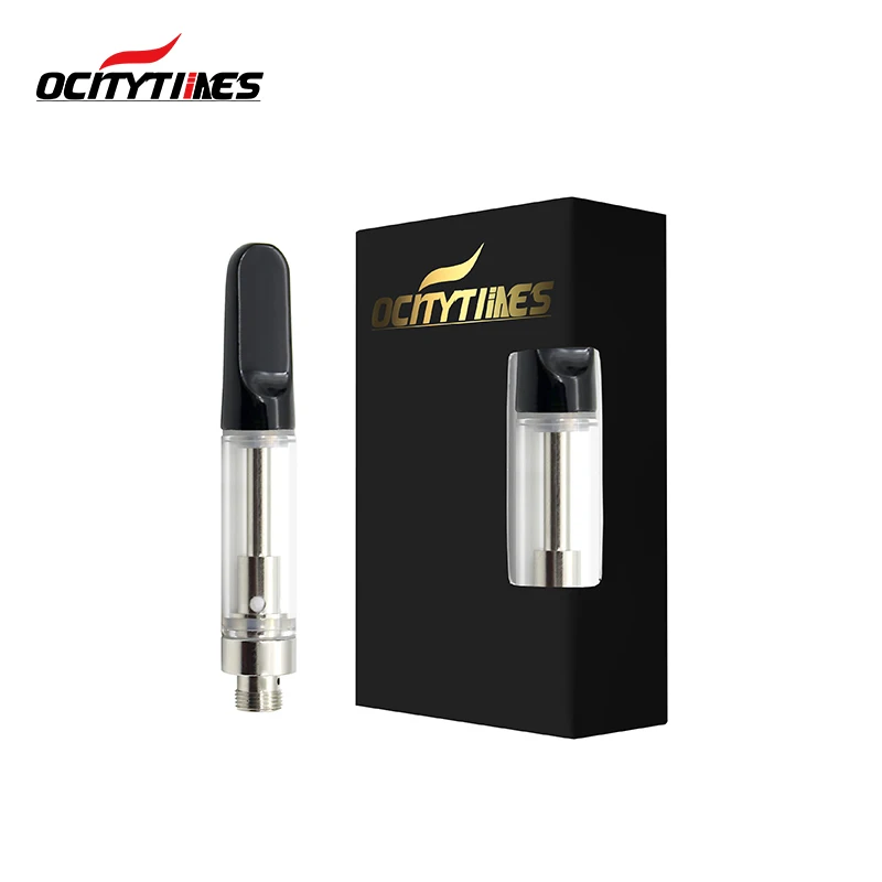 Custom tip Ocitytimes C4 gold color vape cartridge ceramic