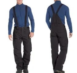 Custom Mens Ski Snow Pants Winter Warm Snowboard Wear with Hanging Belt