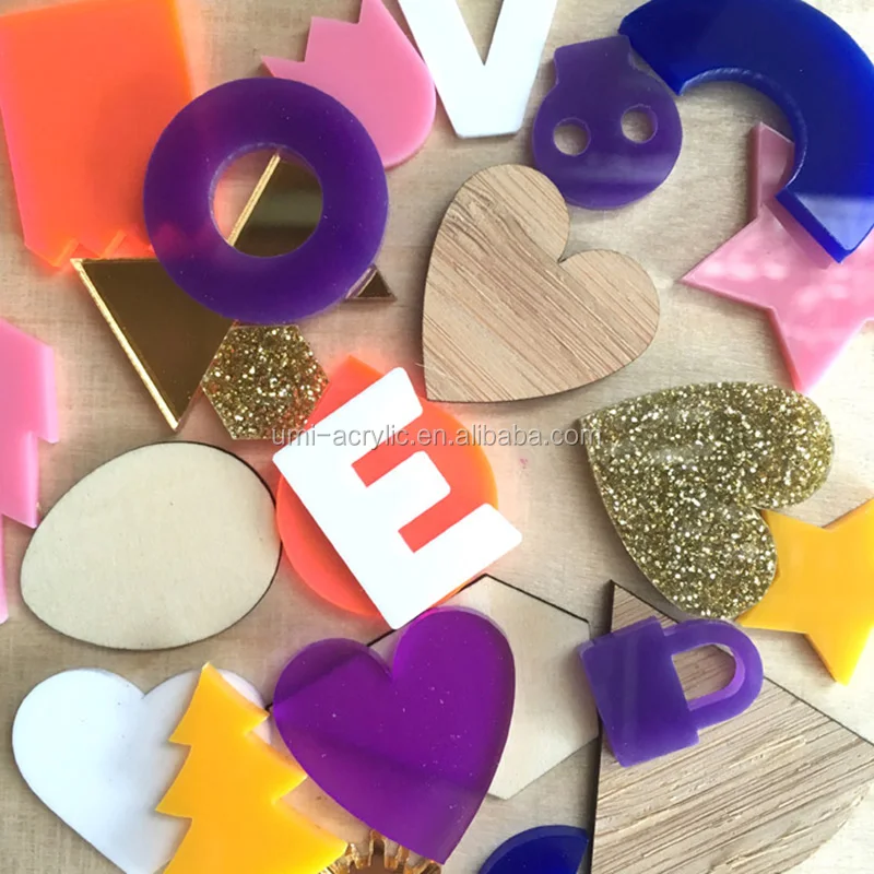 Индивидуальная лазерная гравировка узоров акриловых букв и панелей