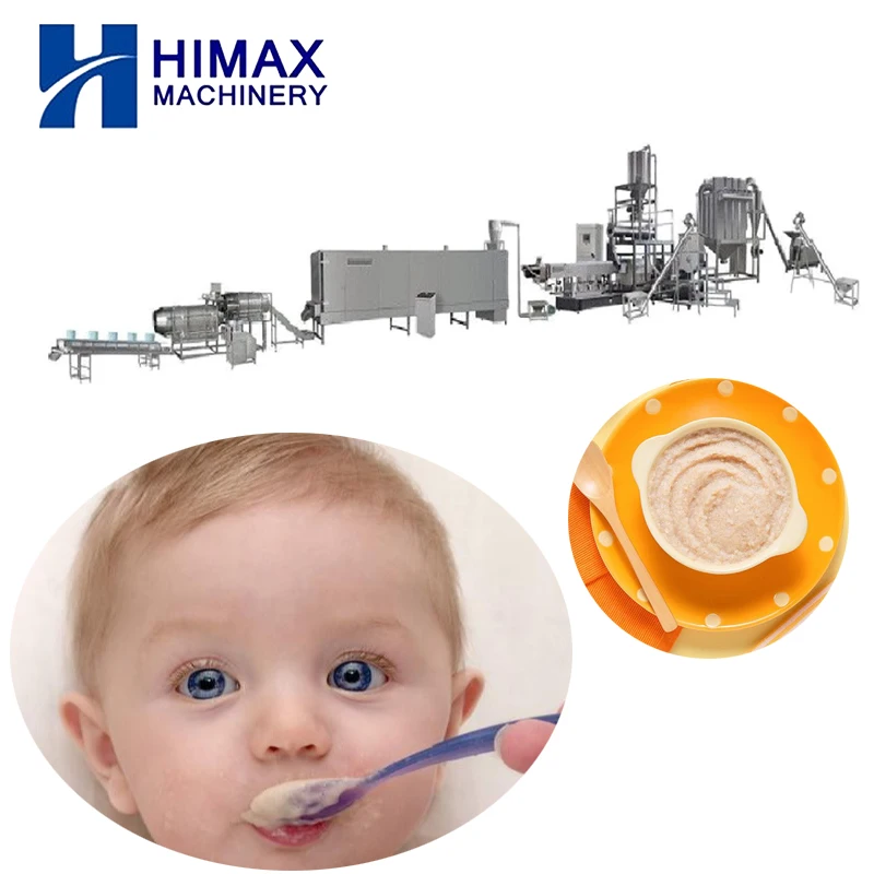 Indsutrial baby food production line nutrition rice flour machine baby food making machine