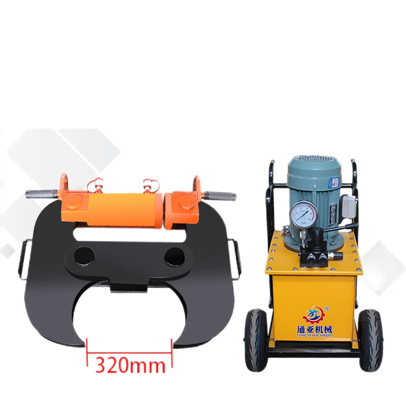 Concrete hydraulic demolition clamp 80T Broken pliers