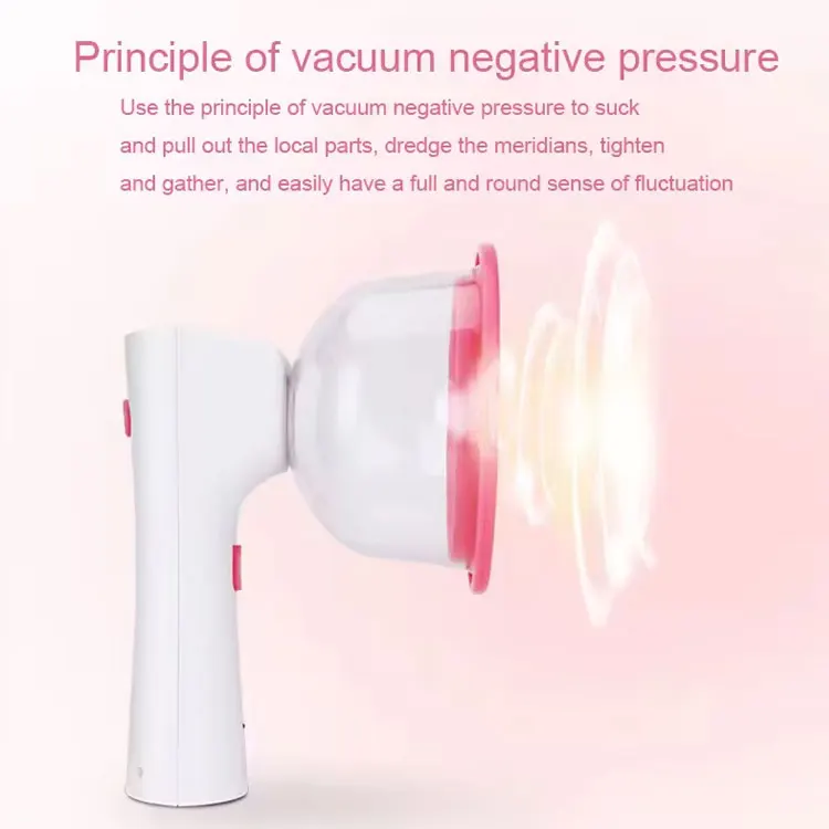Vacuum Suction Cup Therapy Machine Breast Enlarger Massager Cupping