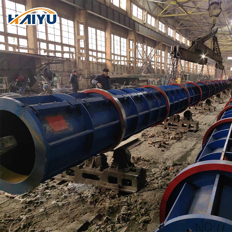 New Concrete Electric Pole Making Machine Cement Pole Mold Electrical Pole Machine Pipe Pile Equipment