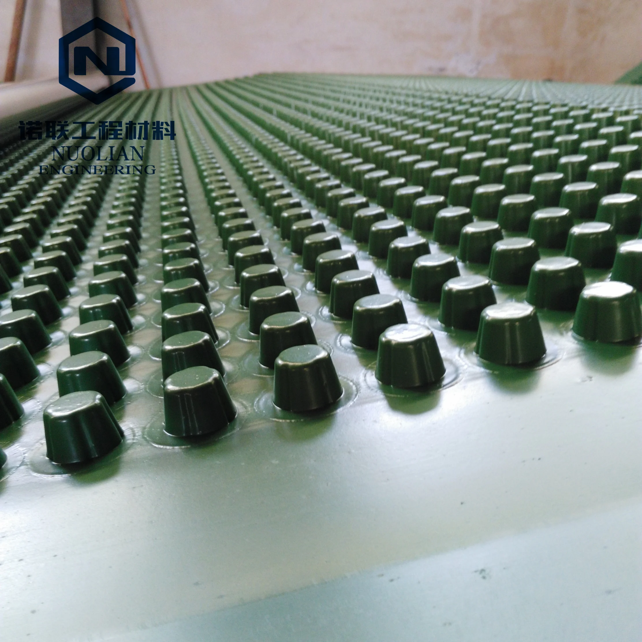 8mm height best quality HDPE Dimple membrane for roof garden