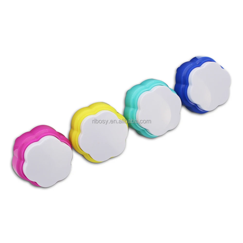 RIBOSY Set of 4 Colors Dog Buttons - Sound Recordable Button for Dogs Communication Board -  Pet Training Buzzer