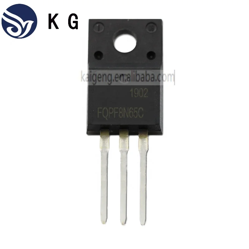 FQPF8N65C TO-220F  Electronic Components  Diodes Engine Spot MOS FET N-Channel New Original  FQPF8N65C