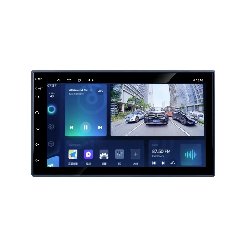 7 Inch   Android systems Wireless carplay Auto stereo Multimedia Video Player uto Voice Control car headrest monitor