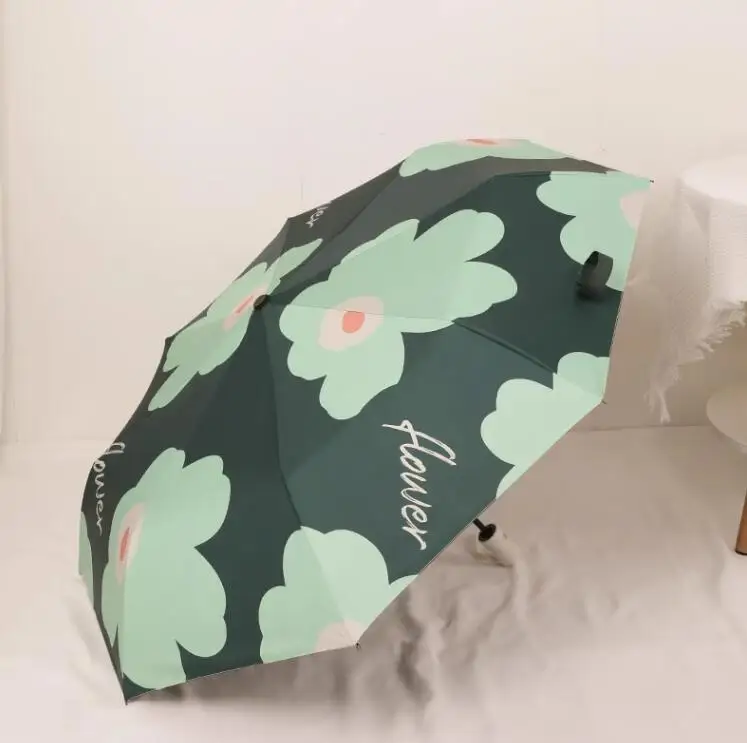 YUBO China Fujian Province Xiamen City Factory Direct Selling Automatic 3 Folded Umbrella for Sunny Rainy