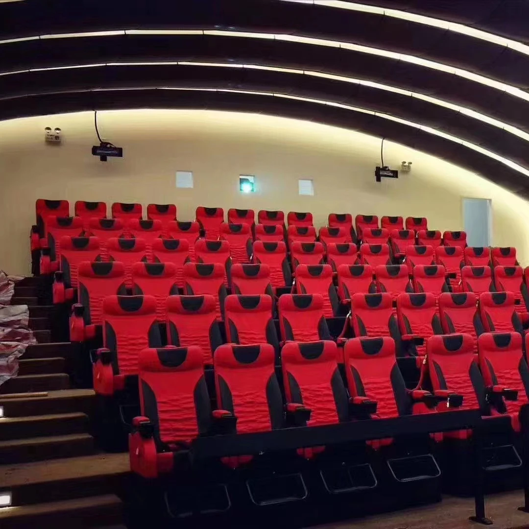 Virtual Reality 3d 4d 5d Cinema Equipment Amusement Park 7d Cinema Simulator