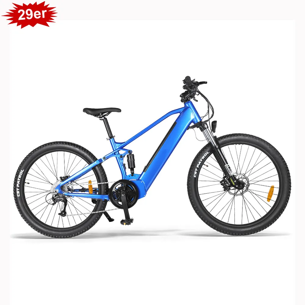  Электровелосипед Akkubici mtb 29 дюймов алюминиевый сплав 250 Вт задний приводной мотор электровелосипед 13 Ач дешевый горный велосипед с