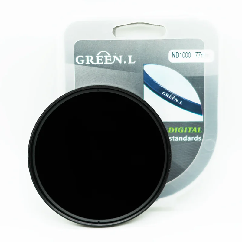 ND1000 Lens Filter ND 77mm Neutral Density Filter Lens Camera Filter