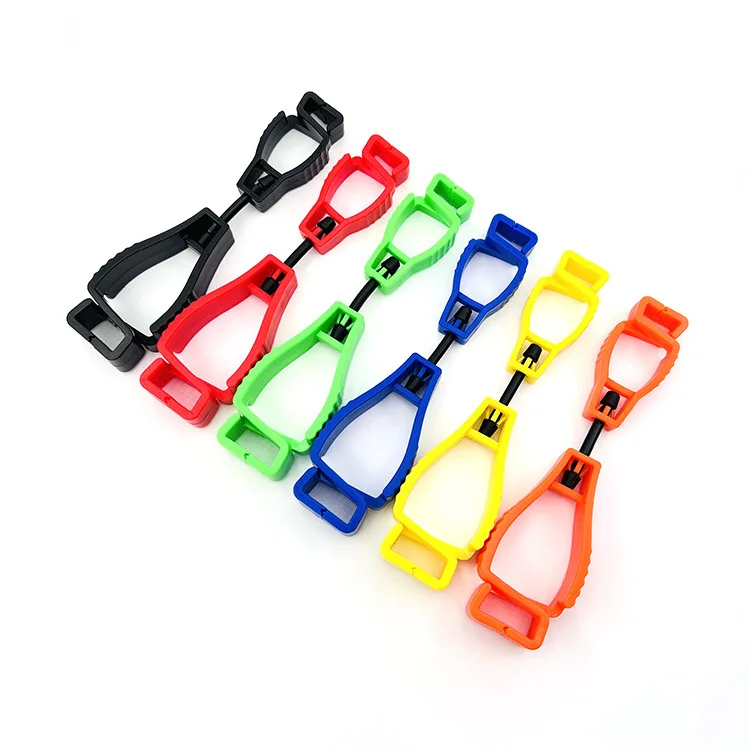 free sample Multi-Function Glove Grabber Clip Guard Clamp Grabber Catcher Safety Anti-Lost Working Glove Clip Holder Hanger