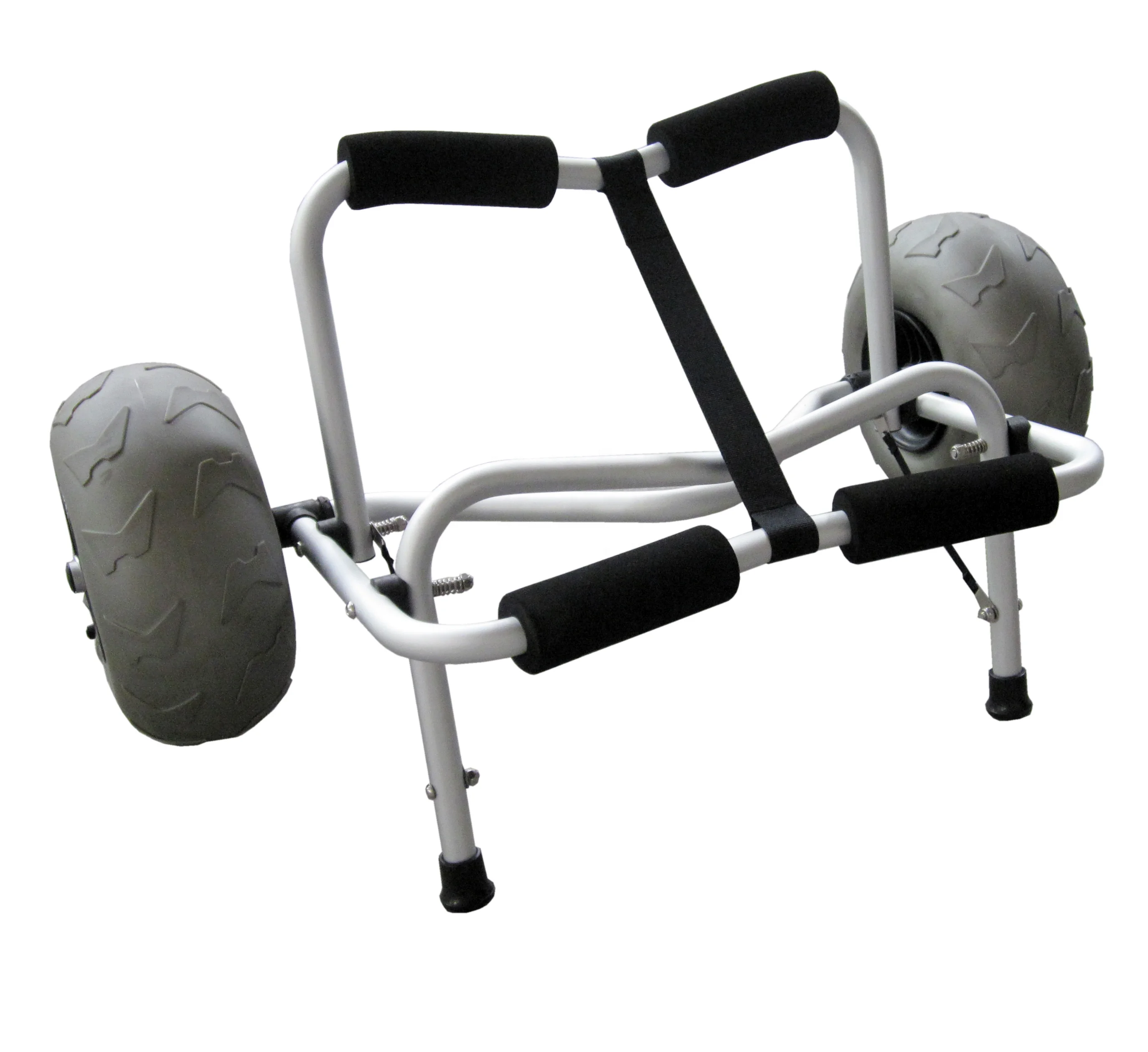 Customized Kayak Accessories Stainless Steel Adjustable Aluminum Canoe Cart Kayak Trolley Cart