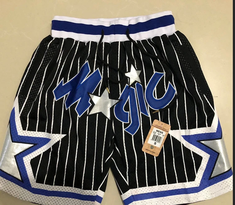 High Quality Vintage Retro Two Layer Zipper Pockets Mesh Elastic Rib Name Embroidery Men Nbaing Basketball Shorts With Logo
