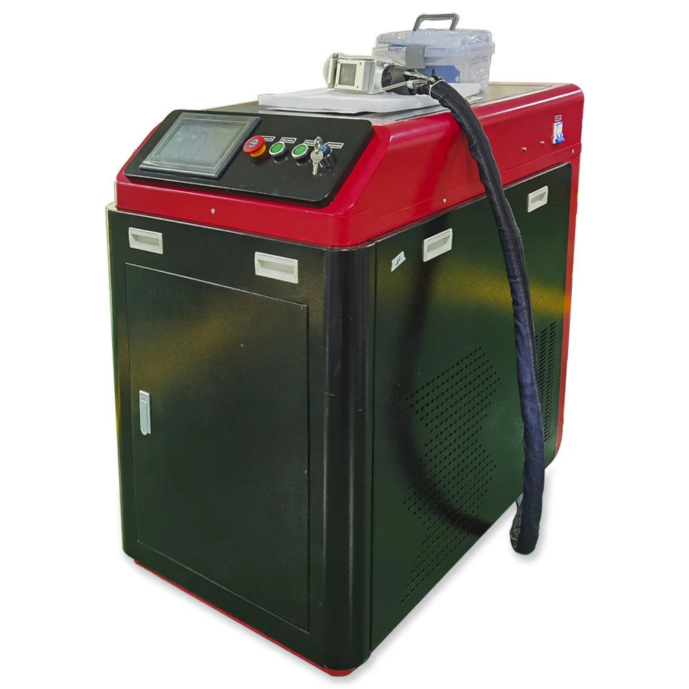 Rust paint oil dust fiber laser cleaning machine 1000w laser rust remover machine